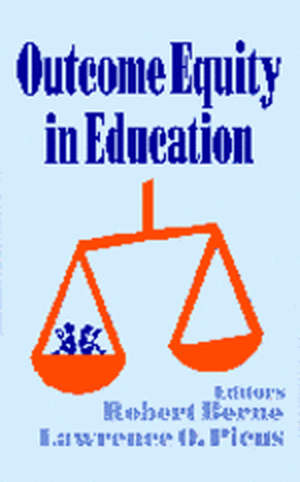 Outcome Equity in Education: 1994 AEFA Yearbook de Robert Berne