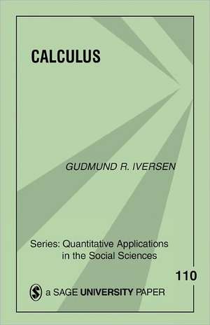 Calculus de Gudmund R. Iversen