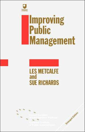 Improving Public Management de Les Metcalfe