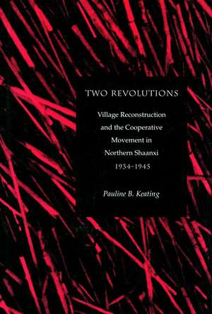 Two Revolutions: Village Reconstruction and the Cooperative Movement in Northern Shaanxi, 1934-1945 de Pauline Keating