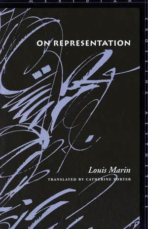 On Representation de Louis Marin