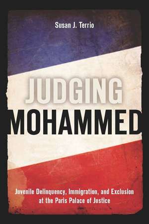 Judging Mohammed: Juvenile Delinquency, Immigration, and Exclusion at the Paris Palace of Justice de Susan Terrio