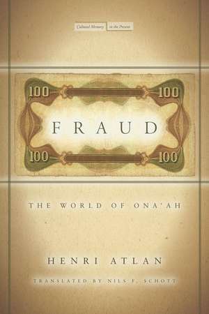 Fraud: The World of <I>Ona'ah</I> de Henri Atlan