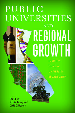 Public Universities and Regional Growth: Insights from the University of California de Martin Kenney