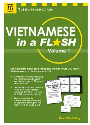 Vietnamese in a Flash Kit Volume 1 de Phan Van Giuong