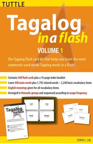 Tagalog in a Flash Kit Volume 1 de Ed Lim