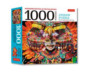 Philippines MassKara Festival - 1000 Piece Jigsaw Puzzle: (Finished Size 24 in X 18 in) de Tuttle Studio