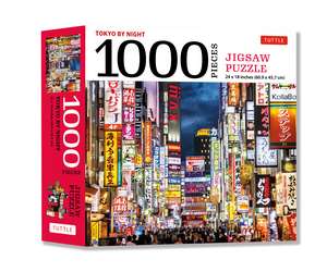 Tokyo by Night - 1000 Piece Jigsaw Puzzle: Tokyo's Kabuki-cho District at Night: Finished Size 24 x 18 inches (61 x 46 cm) de Tuttle Studio