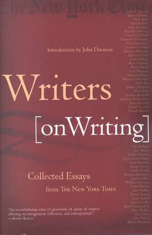 Writers on Writing: Collected Essays from the New York Times de New York Times