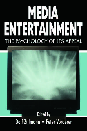 Media Entertainment: The Psychology of Its Appeal de Dolf Zillmann