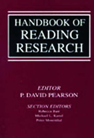 Handbook of Reading Research de P. David Pearson