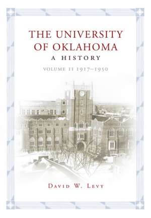 University of Oklahoma de David W. Levy