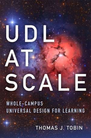 UDL at Scale de Thomas J. Tobin