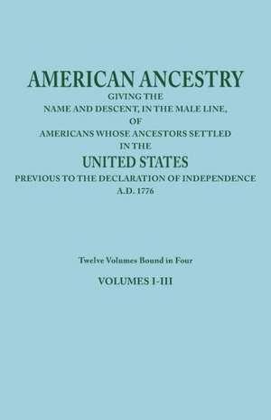 American Ancestry de Joel Munsell's Sons