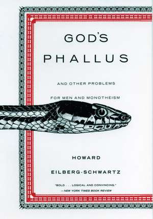 God's Phallus: And Other Problems for Men and Monotheism de Howard Eilberg-Schwartz