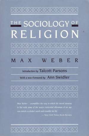 The Sociology of Religion de Max Weber