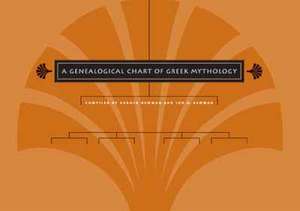 A Genealogical Chart of Greek Mythology de Jon O. Newman