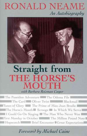 Straight from the Horse's Mouth de Barbara Roisman Cooper