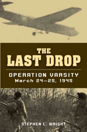 Last Drop de Stephen L. Wright