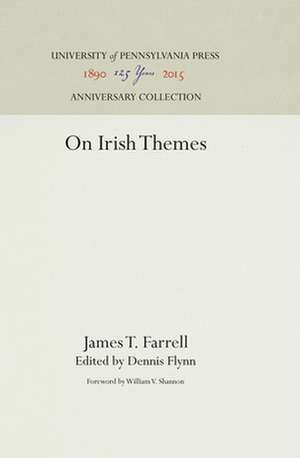 On Irish Themes de James T. Farrell