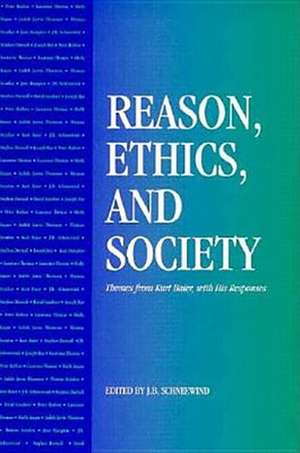 Reasons, Ethics, and Society: Themes from Kurt Baier, with His Responses de J. B. Schneewind