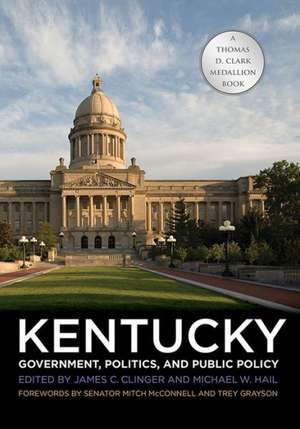 Kentucky Government, Politics, and Public Policy de Mitch McConnell