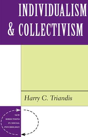 Individualism And Collectivism de Harry C Triandis