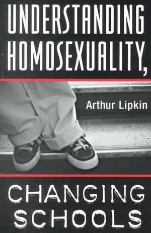 Understanding Homosexuality, Changing Schools de Arthur Lipkin