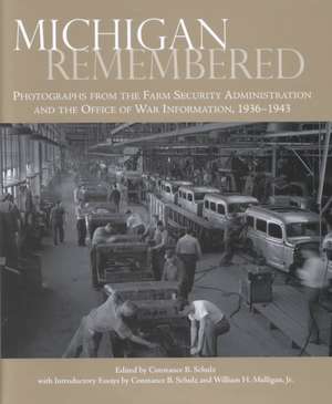 Michigan Remembered: Photographs for the Farm Security Administration and the Office of War Information, 1936-1943 de Jr. Mulligan, William Hughes