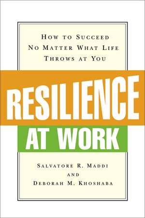 Resilience at Work: How to Succeed No Matter What Life Throws at You de Salvatore R. MADDI