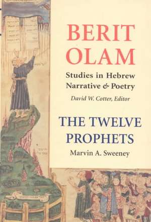 The Twelve Prophets, Volume 1: Hosea, Joel, Amos, Obadiah, Jonah de Marvin A. Sweeney