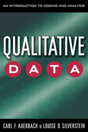 Qualitative Data de Carl Auerbach