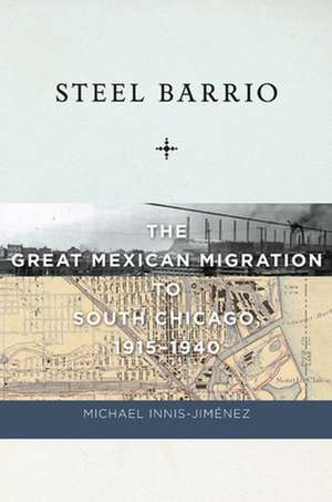 Steel Barrio – The Great Mexican Migration to South Chicago, 1915–1940 de Michael Innis–jiménez