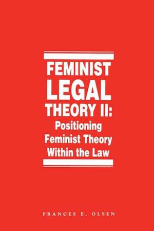 Feminist Legal Theory, Volume 2: Positioning Feminist Theory Within the Law de Francisco Metzi