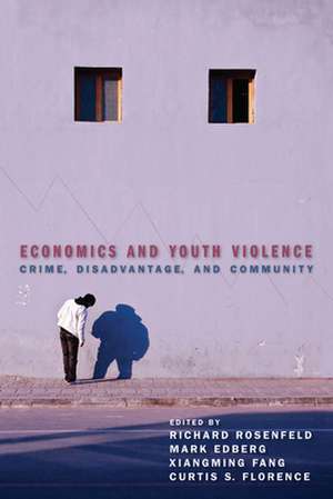 Economics and Youth Violence – Crime, Disadvantage, and Community de Richard Rosenfeld