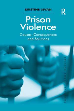 Prison Violence: Causes, Consequences and Solutions de Kristine Levan