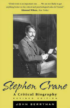 Stephen Crane de John Berryman