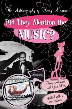 Did They Mention the Music? de Henry Mancini