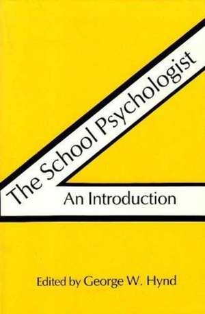 School Psychologist de George W. Hynd