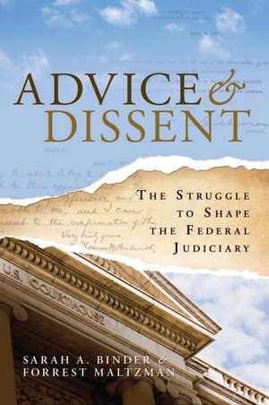 Binder, S: Advice & Dissent