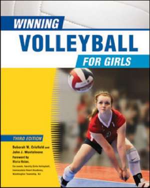 Winning Volleyball for Girls de Deborah W. Crisfield