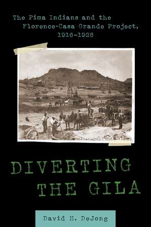 Diverting the Gila: The Pima Indians and the Florence-Casa Grande Project, 1916–1928 de David H. DeJong