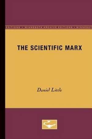 The Scientific Marx de Daniel Little