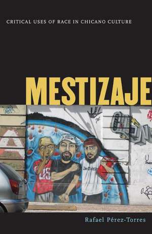 Mestizaje: Critical Uses of Race in Chicano Culture de Rafael Perez-Torres