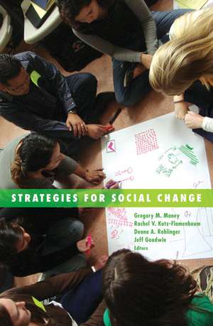 Strategies for Social Change de Gregory M. Maney