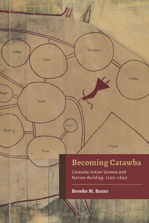 Becoming Catawba: Catawba Indian Women and Nation-Building, 1540–1840 de Brooke M. Bauer