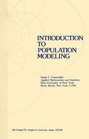 Introduction to Population Modeling de J.C. Frauenthal