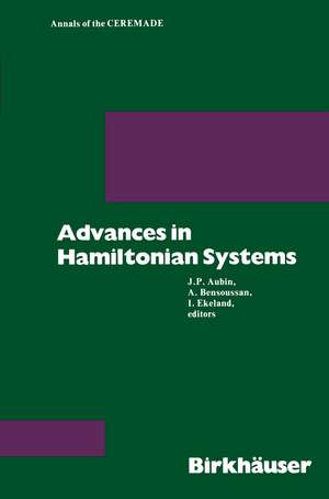 Advances in Hamiltonian Systems de Aubin