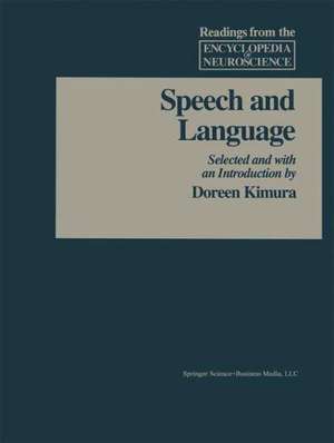 Speech and Language de Adelman