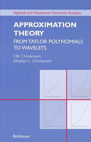 Approximation Theory: From Taylor Polynomials to Wavelets de Ole Christensen